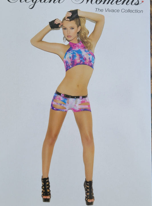 Tie Dye Cami Top & Booty Shorts