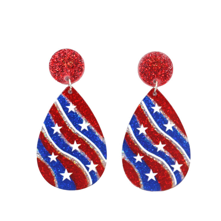 Patriotic Earrings